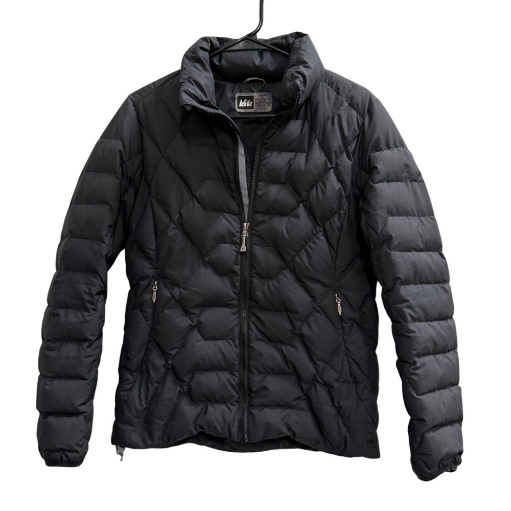 REI Co-op 650 Down Jacket Black Size Small Women's - Picture 2 of 11